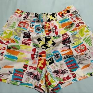 Chanel high-waist shorts. 100% cotton